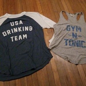 Drinking shirts!